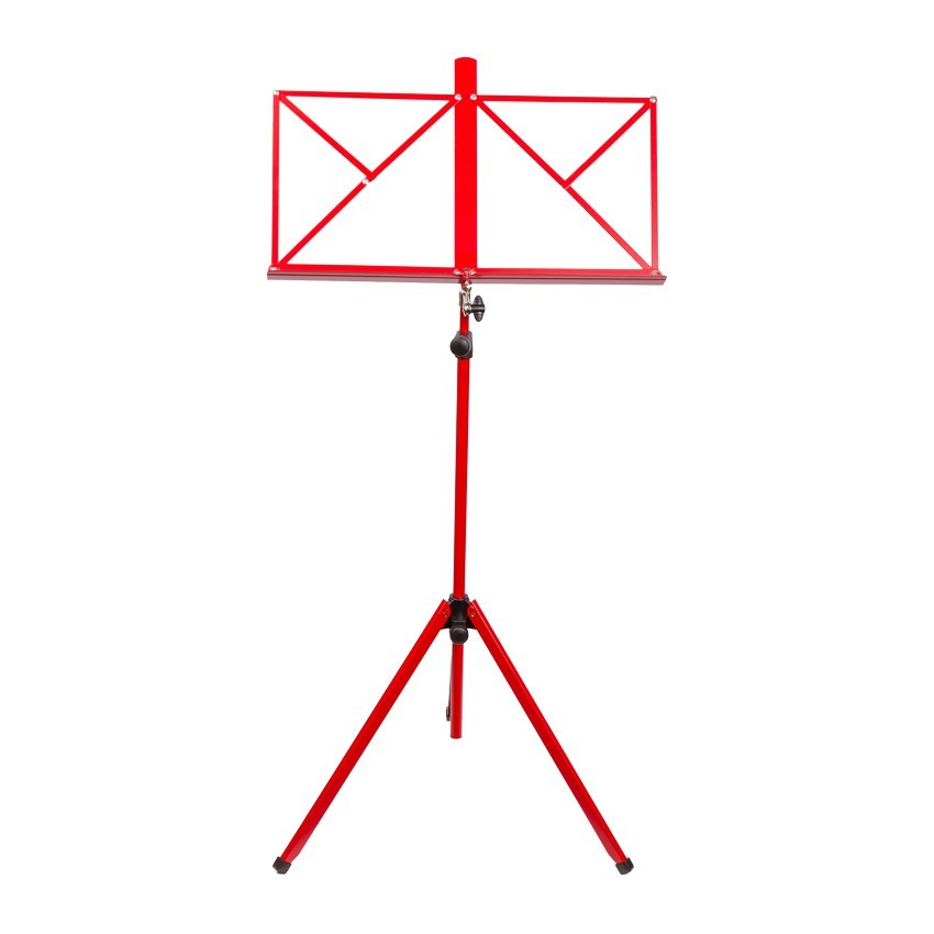 Notenständer Millenium Music Stand rot