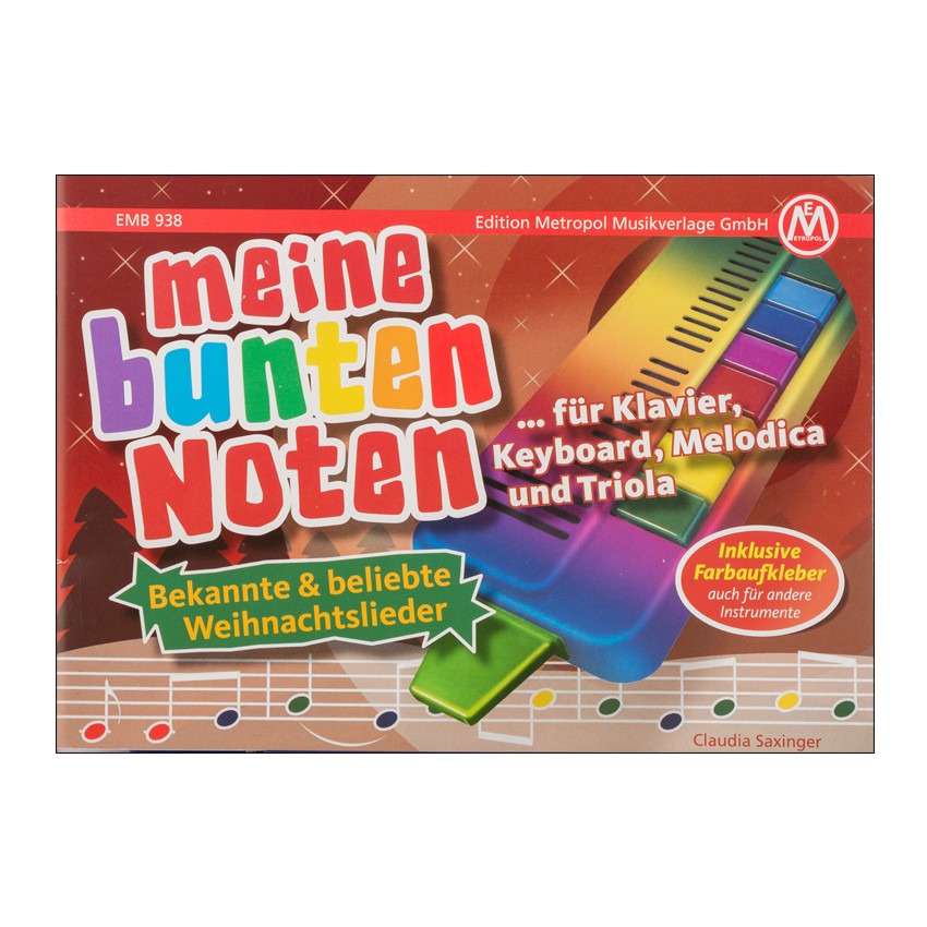 Melodika mit Notenheft