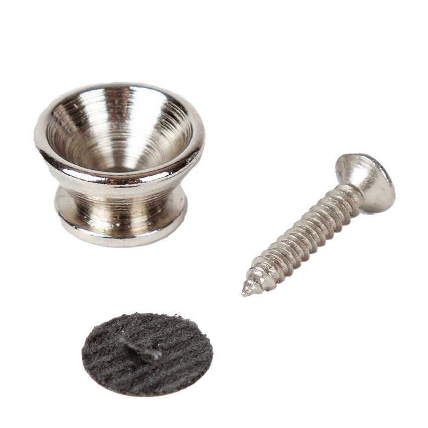 Metallknopf verchromt