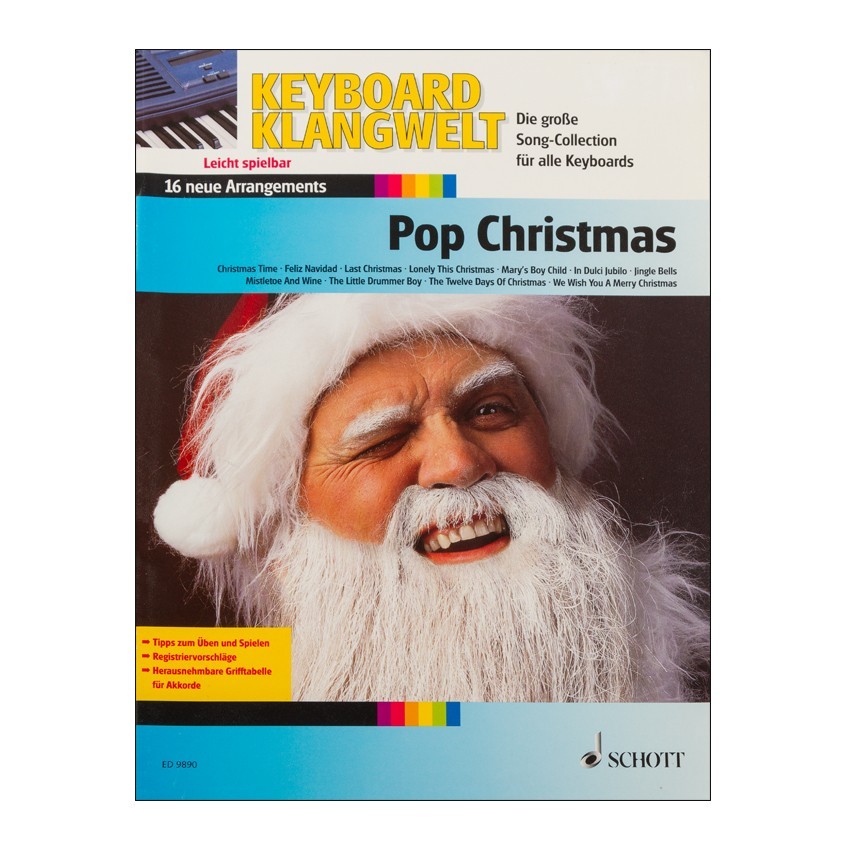 Notenheft Weihnachtslieder - Pop Christmas