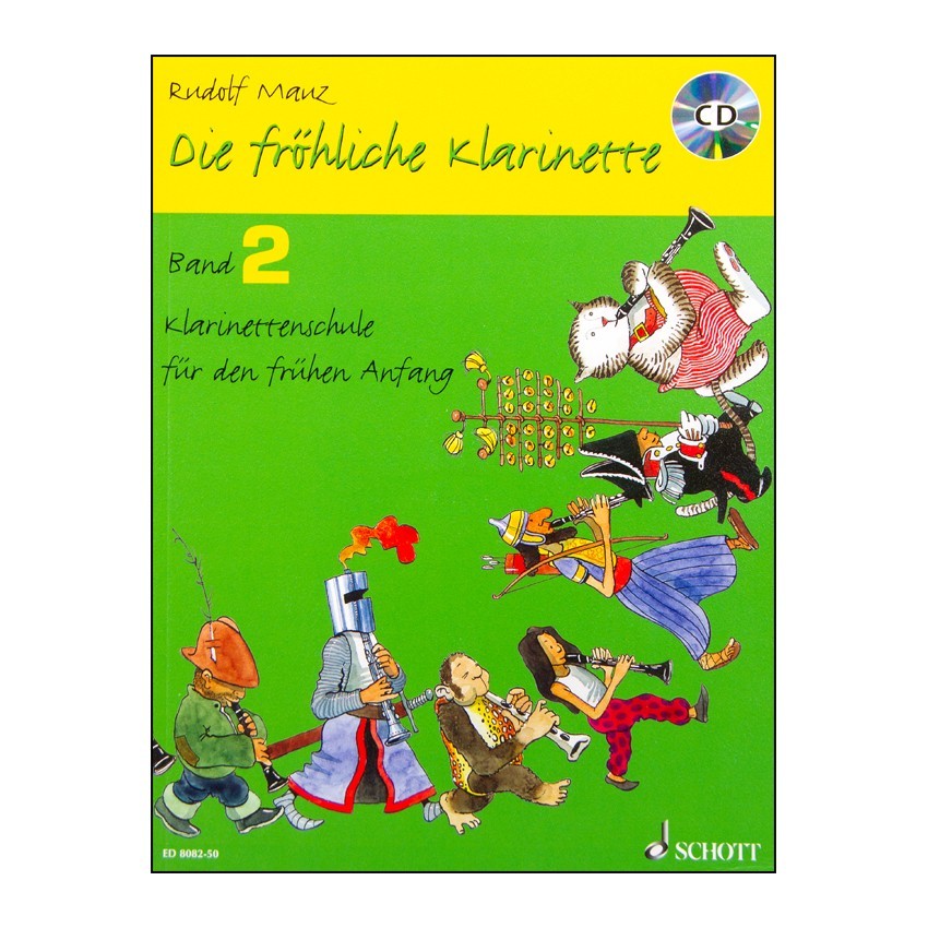 Notenheft Klarinette Hören, lesen & spielen - Band1