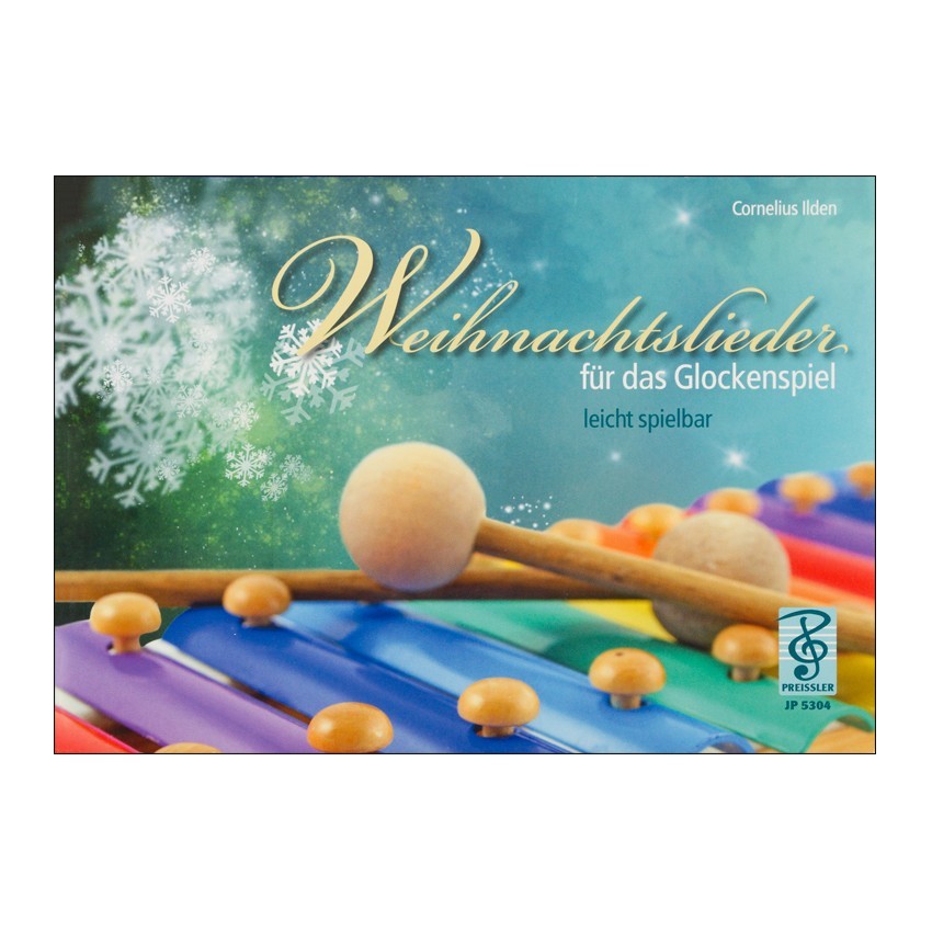 Notenheft Weihnachtslieder - für das Glockenspiel