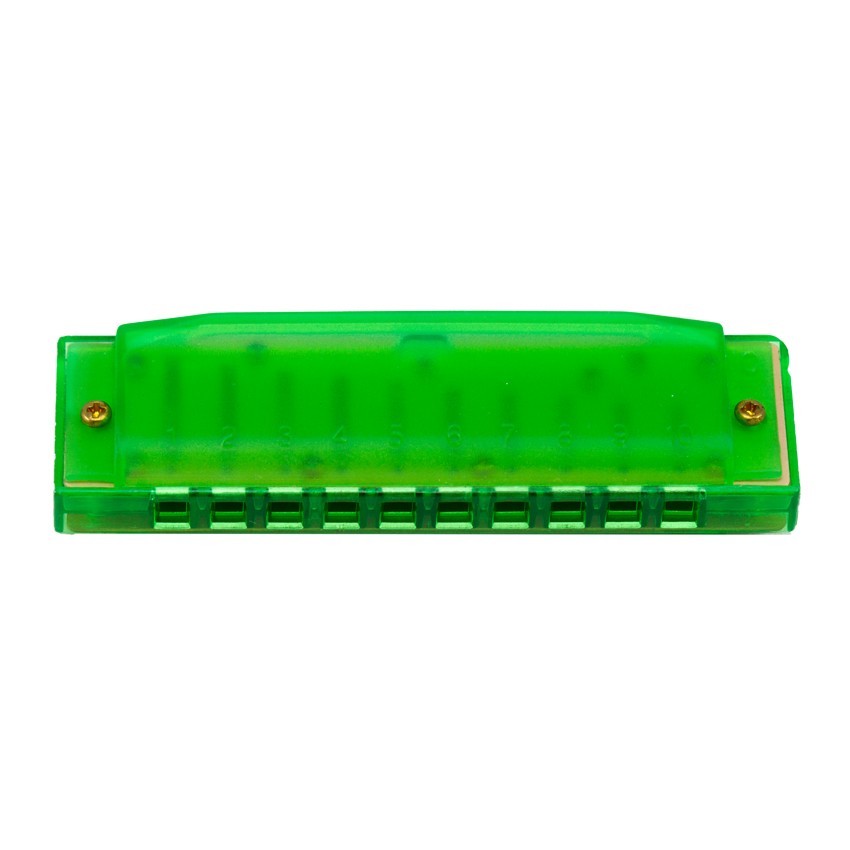 Mundharmonika Hohner Happy Color C-Stimmung grün