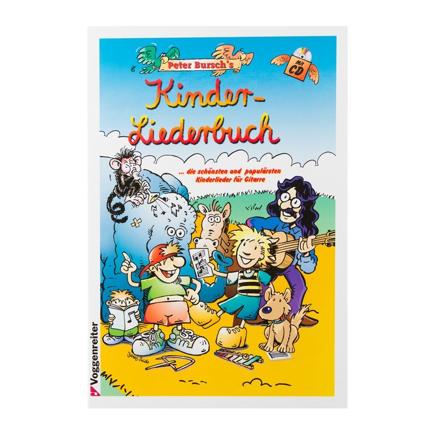 Notenheft - Kinderliederbuch mit CD