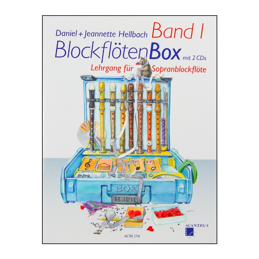 Notenheft Blockflöten Box
