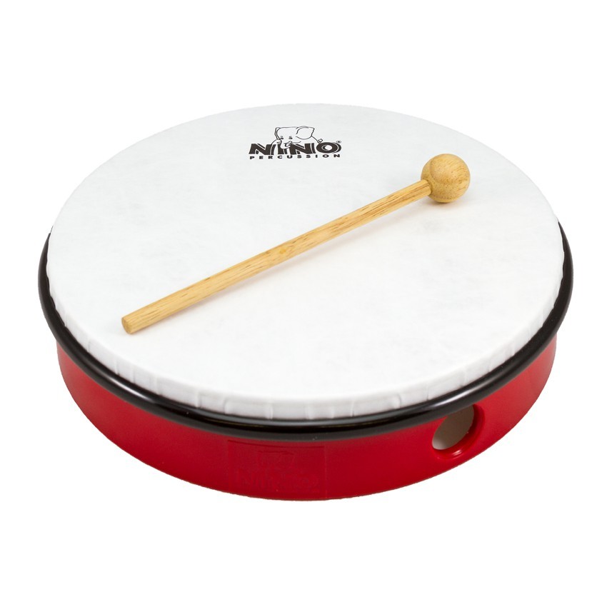 Handtrommel 10" Nino 5R rot