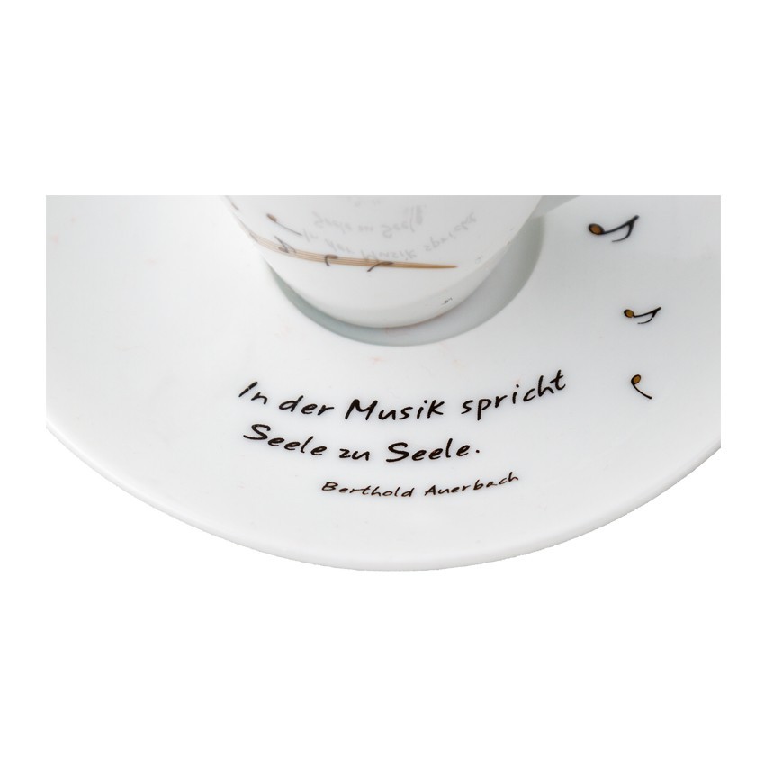 Kaffeetassen schwarz/weiß