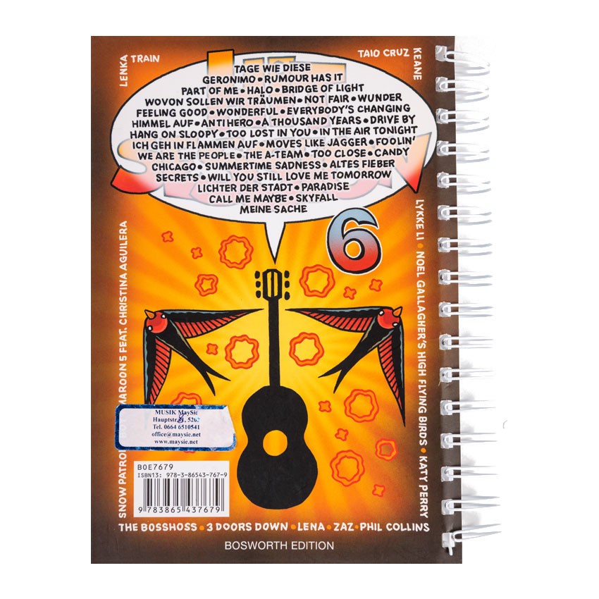 Songbook - Hitsession 6