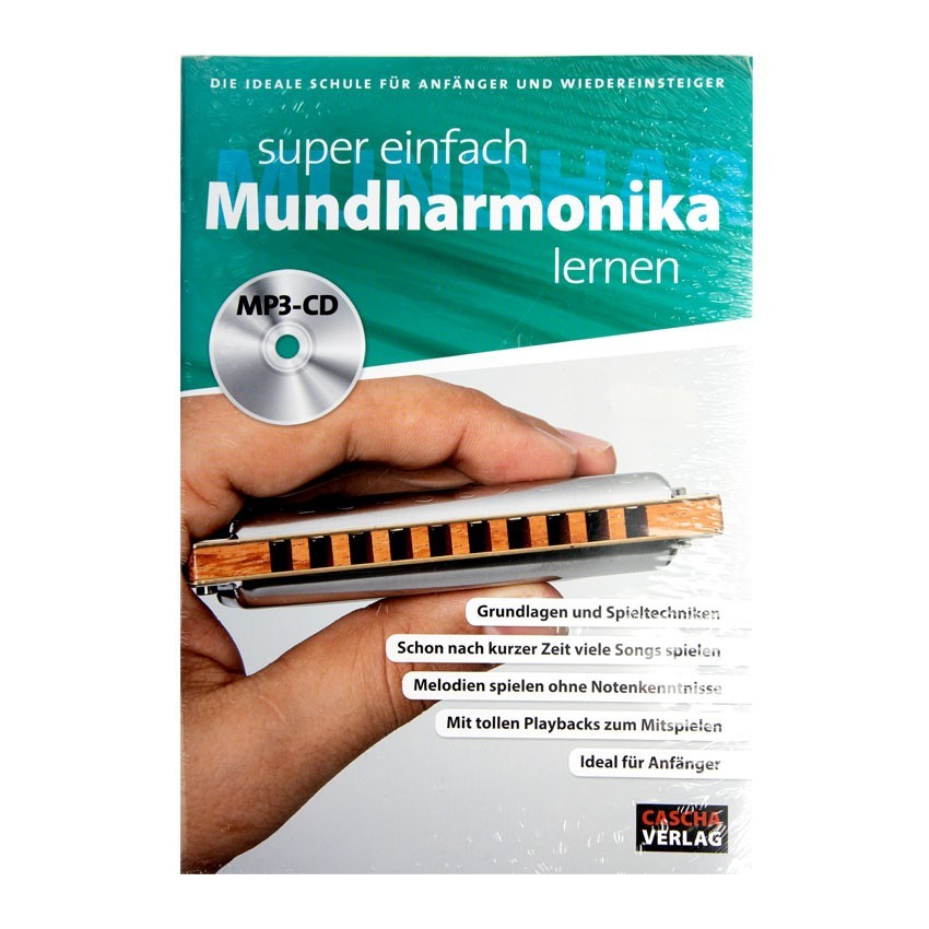 Notenheft - Super einfach Mundharmonika lernen