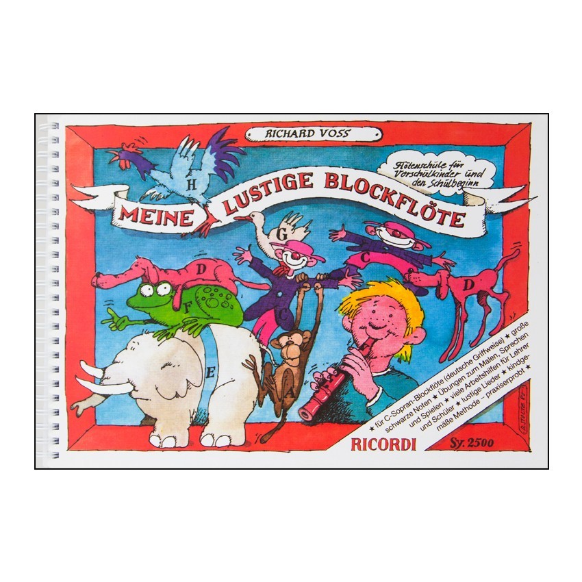 Notenheft -Meine lustige Blockflöte
