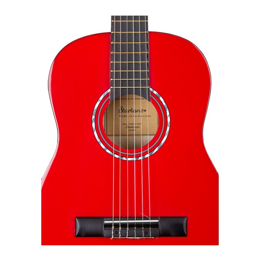 Konzertgitarre 1/2 Startone CG-851 rot