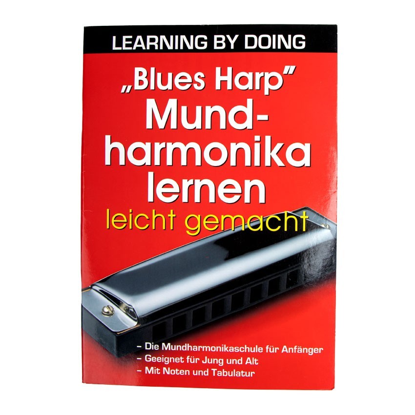 Notenheft - Blues Harp Mundharmonika lernen