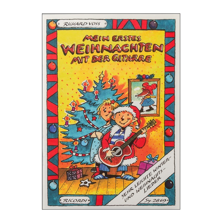 Notenheft Weihnachtslieder - Mein erstes Weihnachten mit der Gitarre