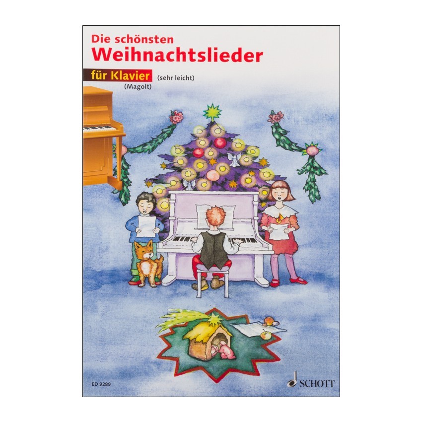 Notenheft Weihnachtslieder - Die schönsten Weihnachtslieder für Klavier
