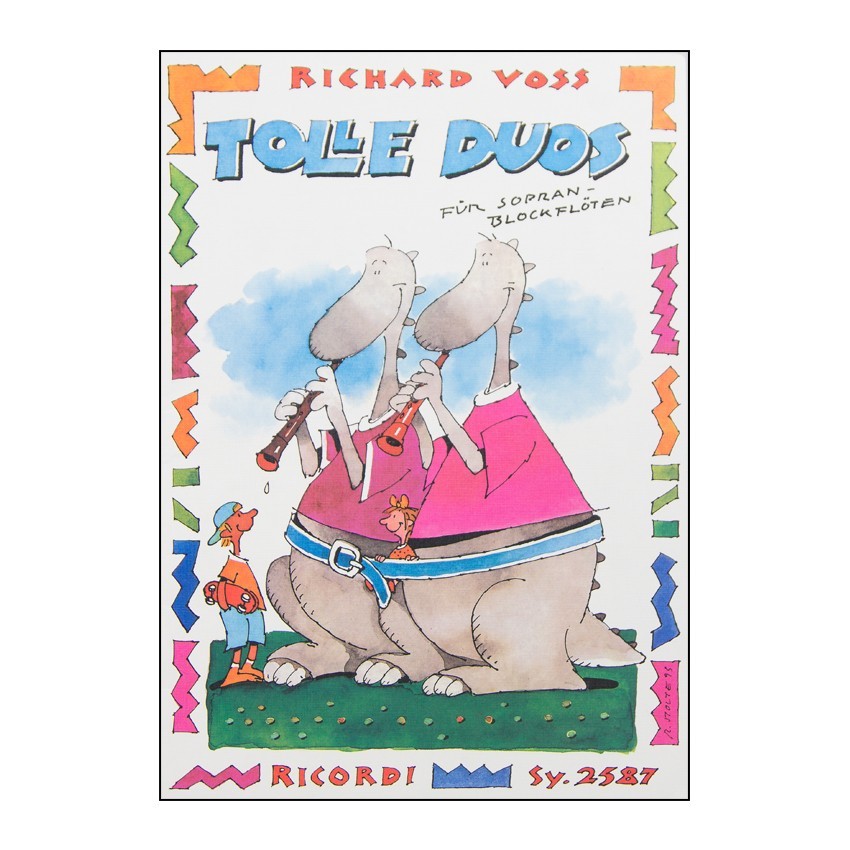Notenheft Blockflöte - Tolle Duos