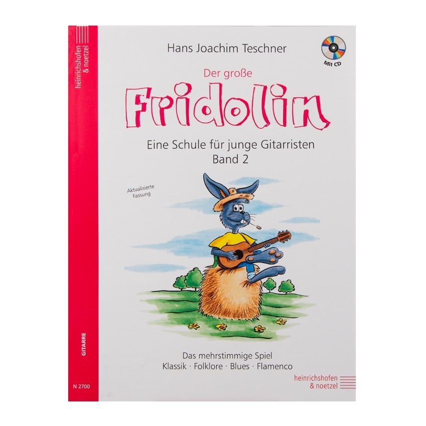 Notenheft - Der große Fridolin Band 2 mit CD