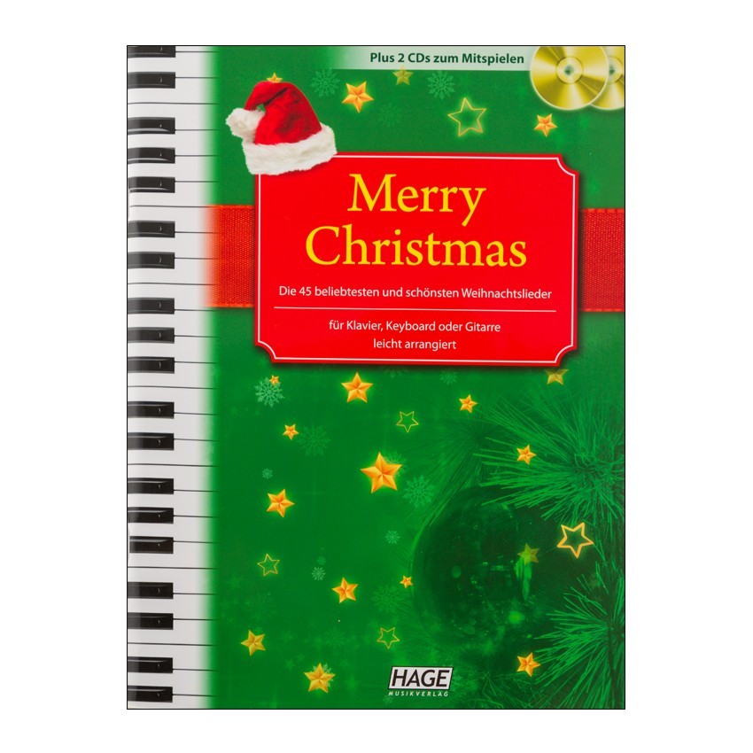Notenheft Weihnachtslieder - Merry Christmas