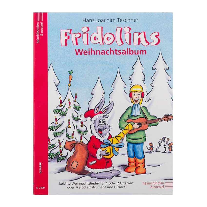Notenheft Weihnachtslieder - Fridolins Weihnachtsalbum