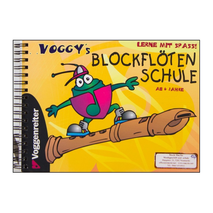 Notenheft Blockflöten Schule