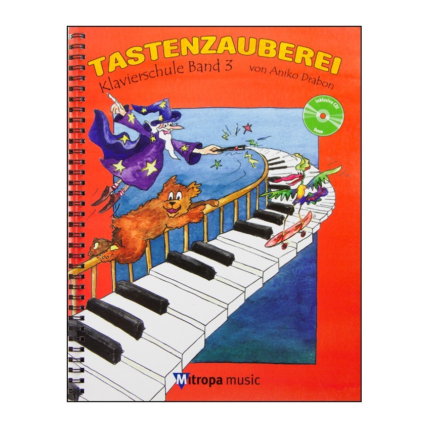 Notenheft Klavierschule Tastenzauberei - Band 3