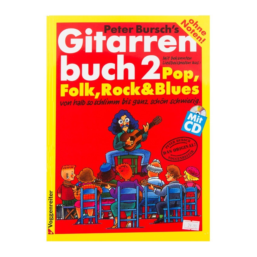 Notenheft - Das Gitarrenbuch Band 2
