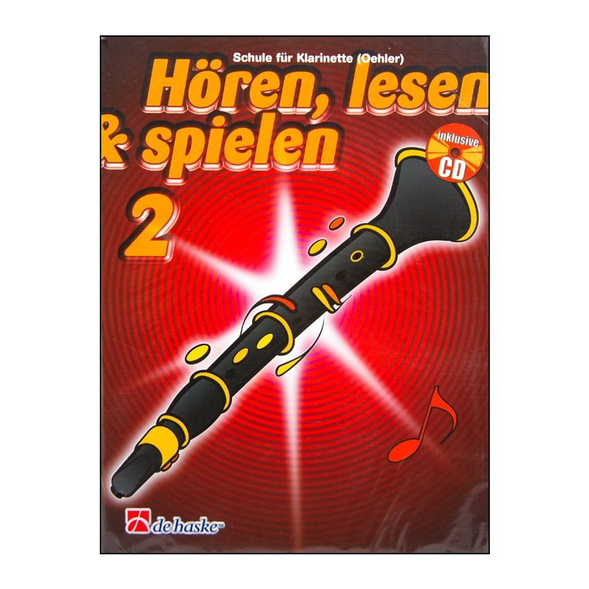 Notenheft Klarinette Hören, lesen & spielen - Band 2